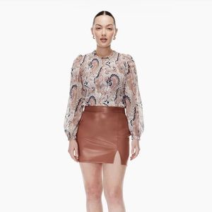 Aritzia Wilfred Patio Skirt